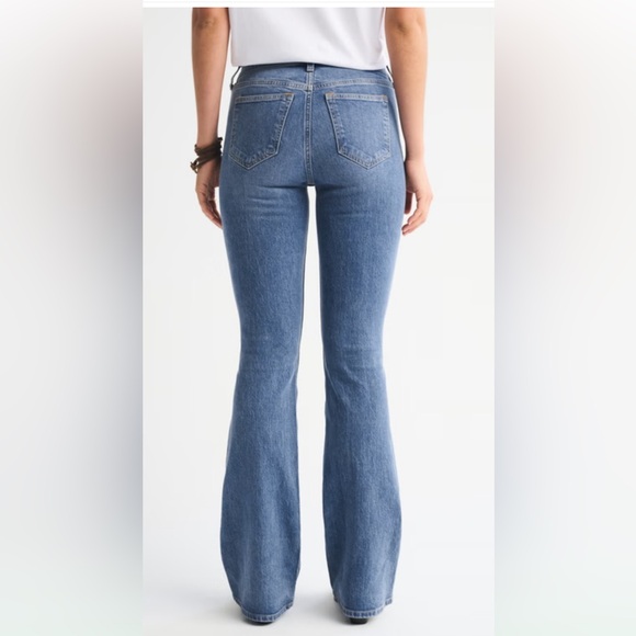 Abercrombie & Fitch Women’s Mid Rise Bootcut Jeans Size 29 X-Short New! - Picture 2 of 7